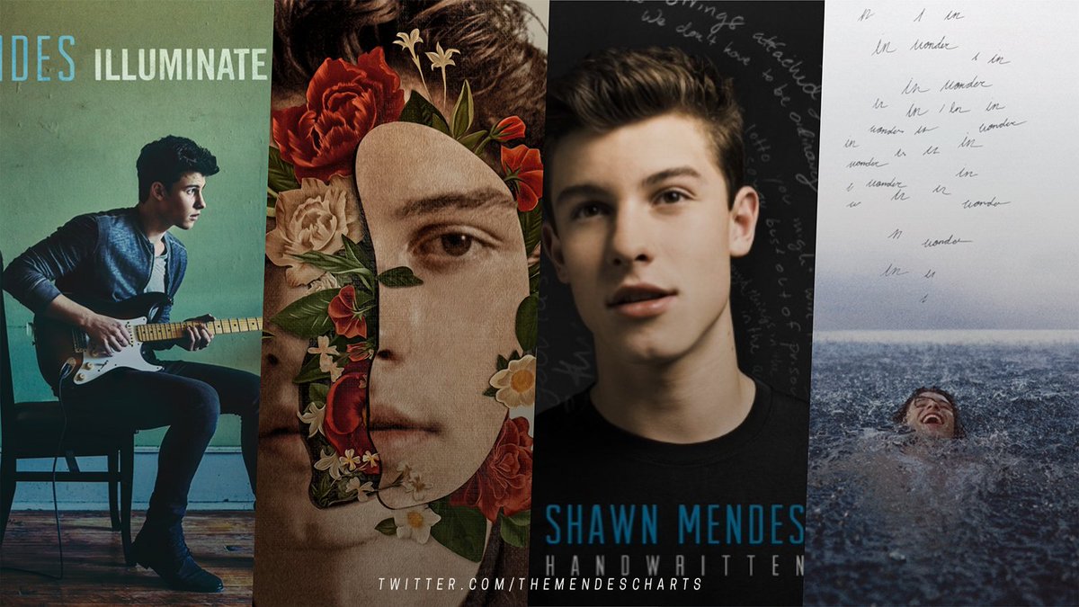 ShawnMendes album sales Worldwide (EAS}, via @chartmastersorg 1 