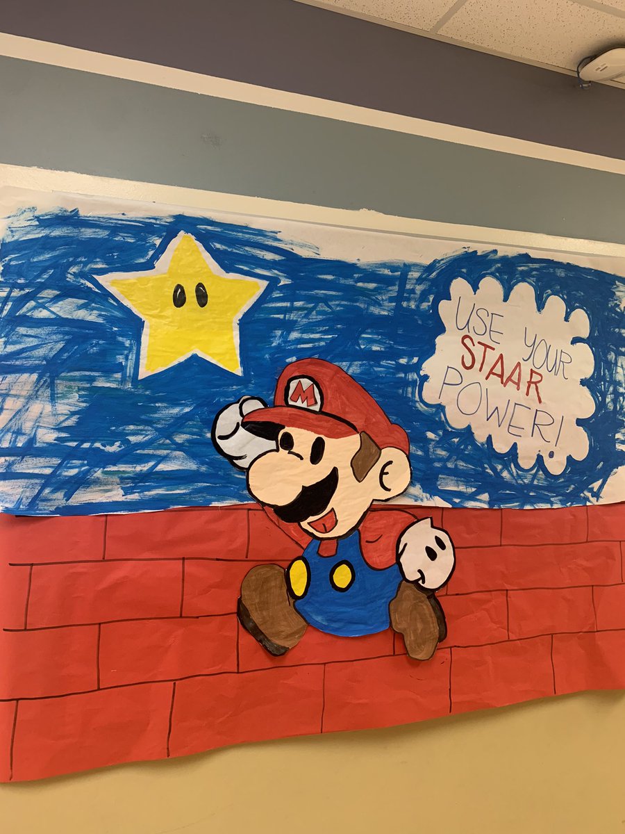 courtneynashell's tweet photo. Promoting STAAR Motivation on campus today! We’re so smart this test won’t be a big dill! Good luck to our scholars tomorrow. @CharlesRDrewES @C_Tisdom @tarabrogers @CrosbyISD https://t.co/xGSdNtM3eu