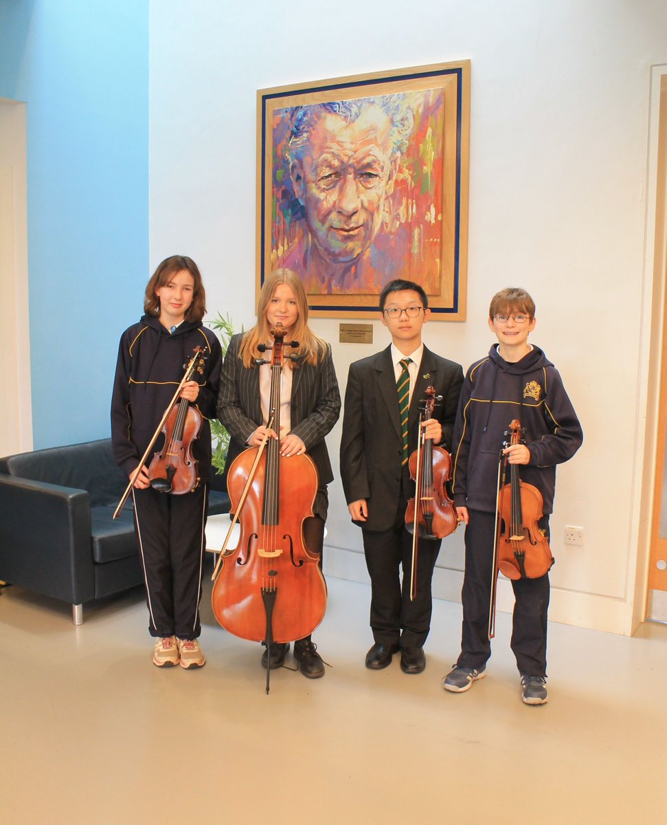 Continuing Ipswich School’s excellent record in the Pro Corda Chamber Music Competition, the U14 Quartet were chosen as winners in their age group in this year’s final event. As winners they will perform in a prestigious concert in London in early May. We are very proud👏