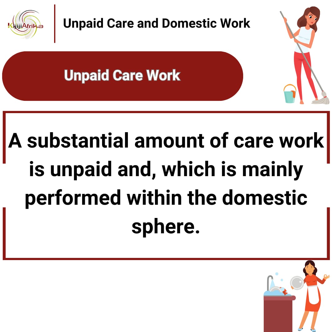 The unequal burden of unpaid care work in Kenya highlights the need for policy interventions to promote gender equality.
#UnpaidCare
Kijiji Afrika