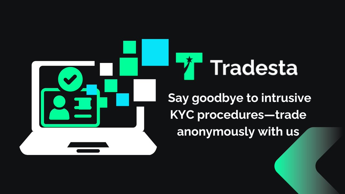 🛡️ Privacy First at TradeSta! 🛡️ At TradeSta, your privacy matters. We will conduct selective AML screenings to ensure a secure trading environment without compromising your personal information. More Info loading, join our waitlist 👇 tradesta.io/waiting-list/ #TradeSta