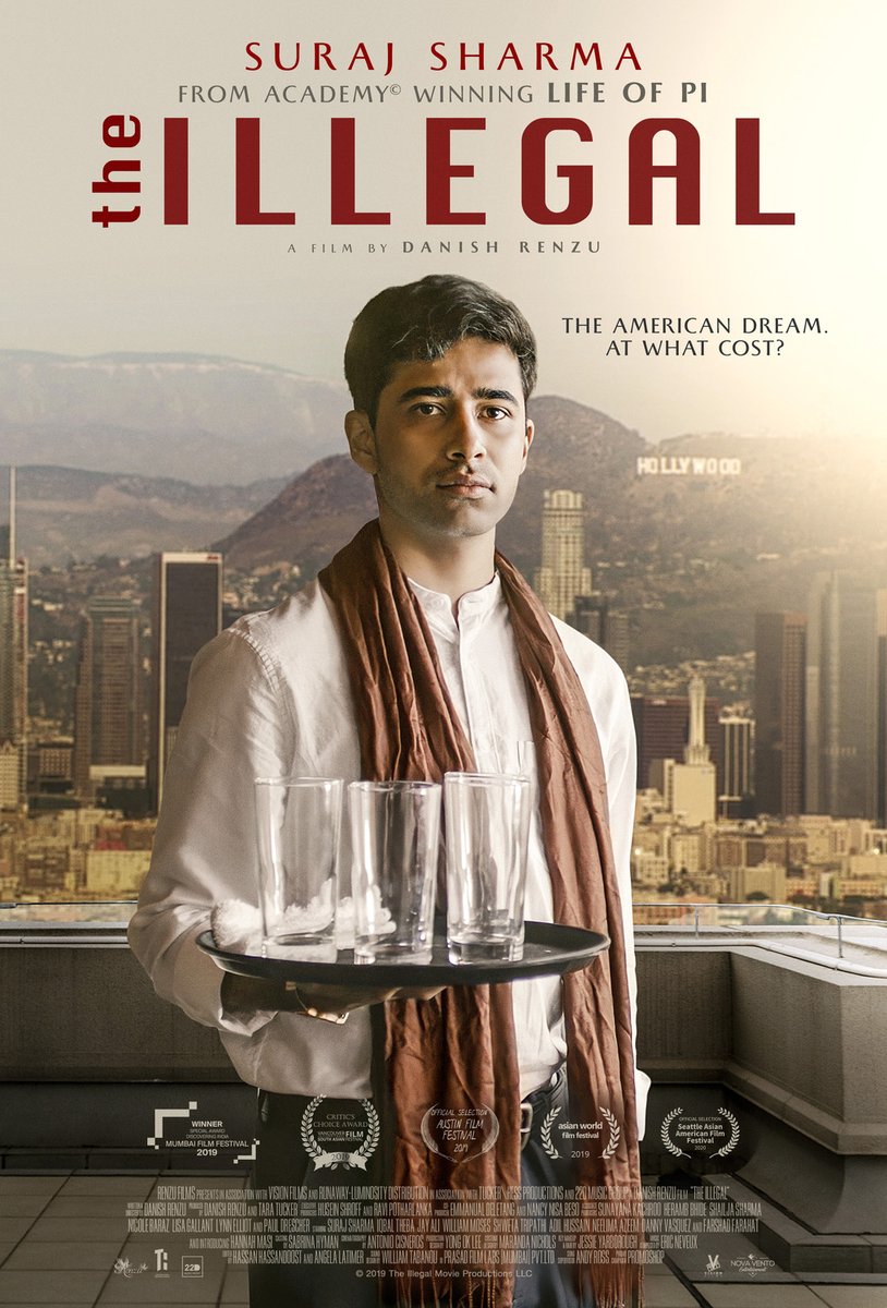 CinemaRareIN's tweet photo. #TheIllegal (2021) by #DanishRenzu, feat. @ImSurajSharma @battatawada @_AdilHussain @AzeemNeelima #DannyVasquez @iqbaltheba and #JayAli, now streaming on @JioCinema. https://t.co/x8vyfIQtv4