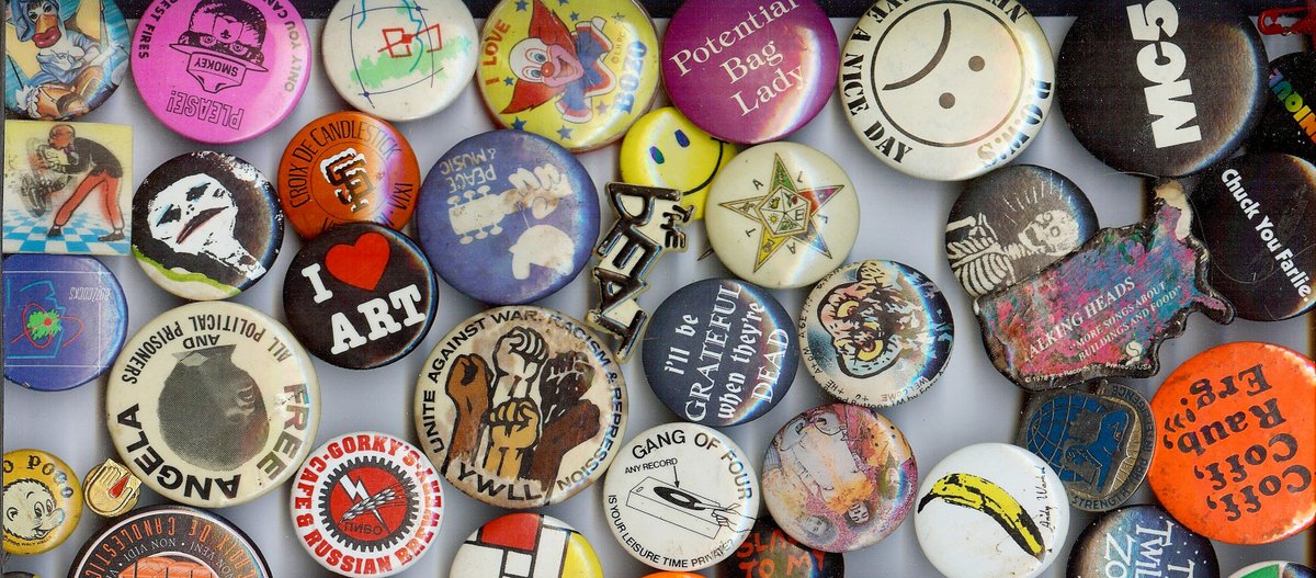 Join us for “The Power of Buttons” — a pop-up workshop engaging the St. Louis community with a small but powerful public text: the pin-back button. Free & all ages welcome! 🗓️ Thurs., April 18, 3:30-5:30 pm (drop-in hours) 📍COCA (U. City Loop) 📝RSVPs: qrco.de/beuENq