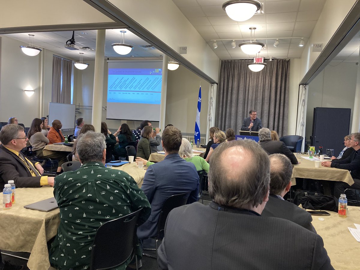 Aujourd’hui nous parlons économie sociale en participant à la consultation sur le Programme d’action gouvernemental en économie sociale #polqc #MEIE #logement