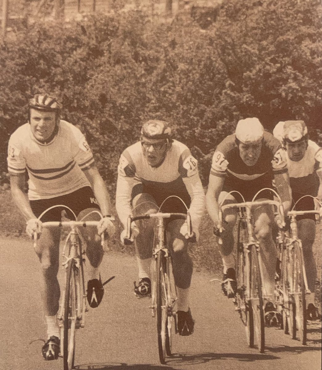 Hennie Kuiper leading at the 1972 Milk Race which he went on to win overall.