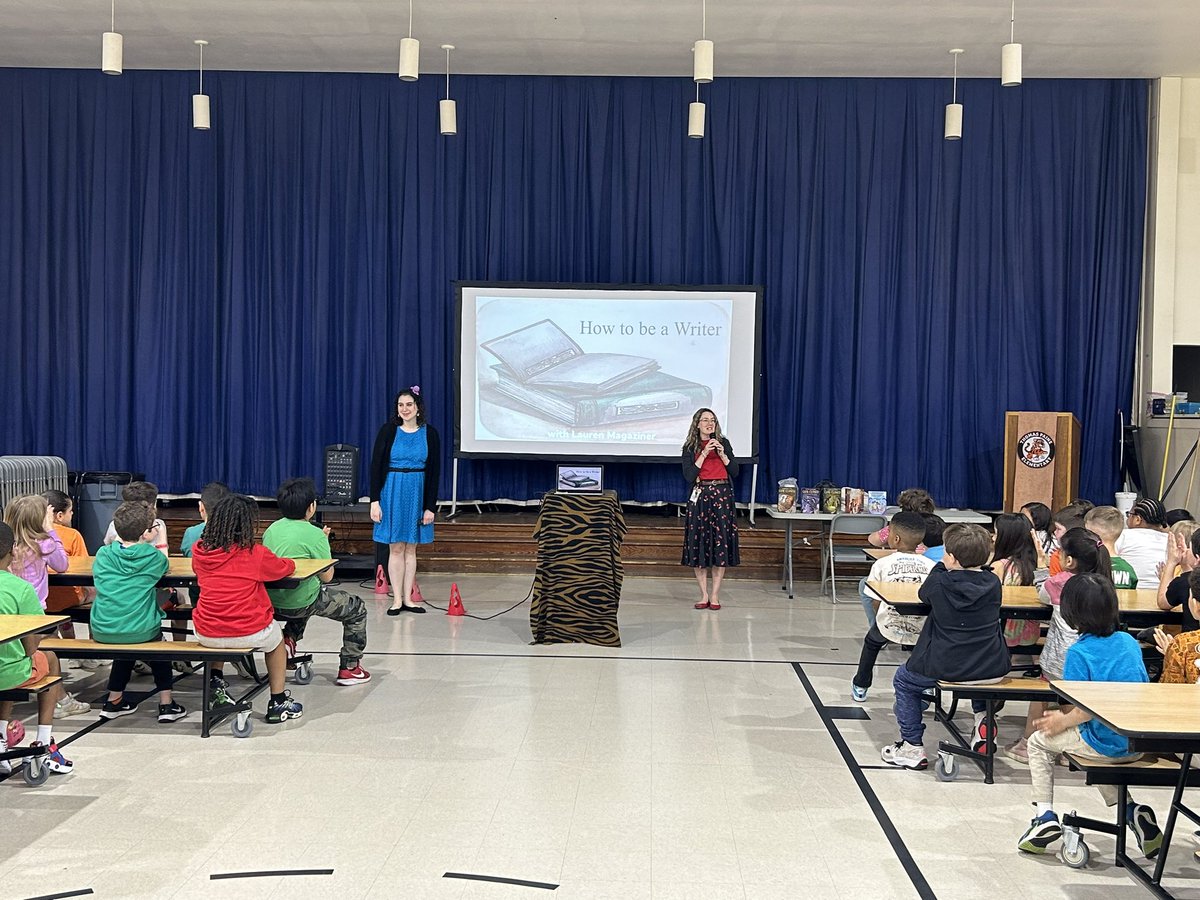 Thanks to <a href="/PaineLTC/">Jess Bivans</a> for bringing Author Lauren Magaziner to Paine!