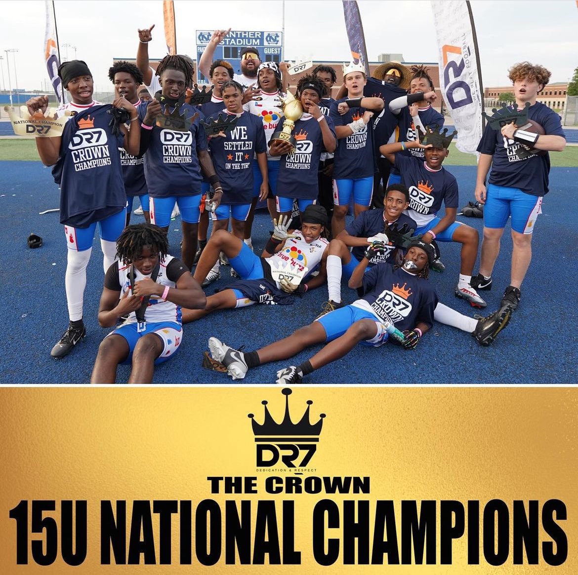 CoachCoryW's tweet image. Great Weekend, Great Tournament! I keep repeating how special of a group this really is, but this is now the 4th Championship this group has been to in their first year together. They play hard and compete, and bought in since December.

DR7 15u National Champions! 🏆

🐝🐝🐝