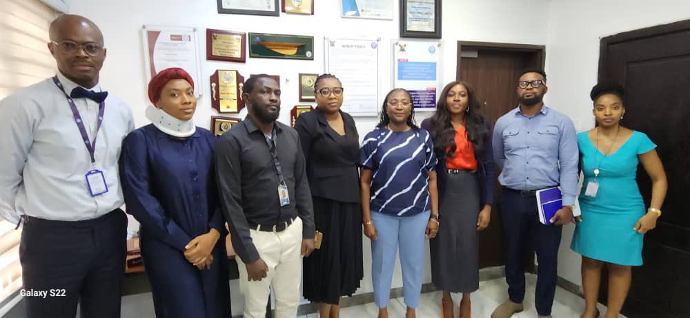 A team from the NIGCOMSAT Lagos Regional Office, led by the MD, @nk_amadi, today, visited @Lamataonline to seek partnership opportunities that could leverage @NigComSat1R satellite technology to improve internet connectivity on the Lagos Rail Mass Transit (LRMT) train system.