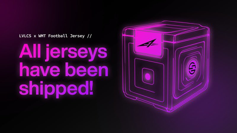 GM

Some of you have already received them, and others are only a few days away. Can't wait to see those pics! 

#IRL #RWA #NFT #NFTs #WMT #LVLCS #NFC #Cardano #CardanoCommunity #WorldMobileToken #footballgear #Unstoppable