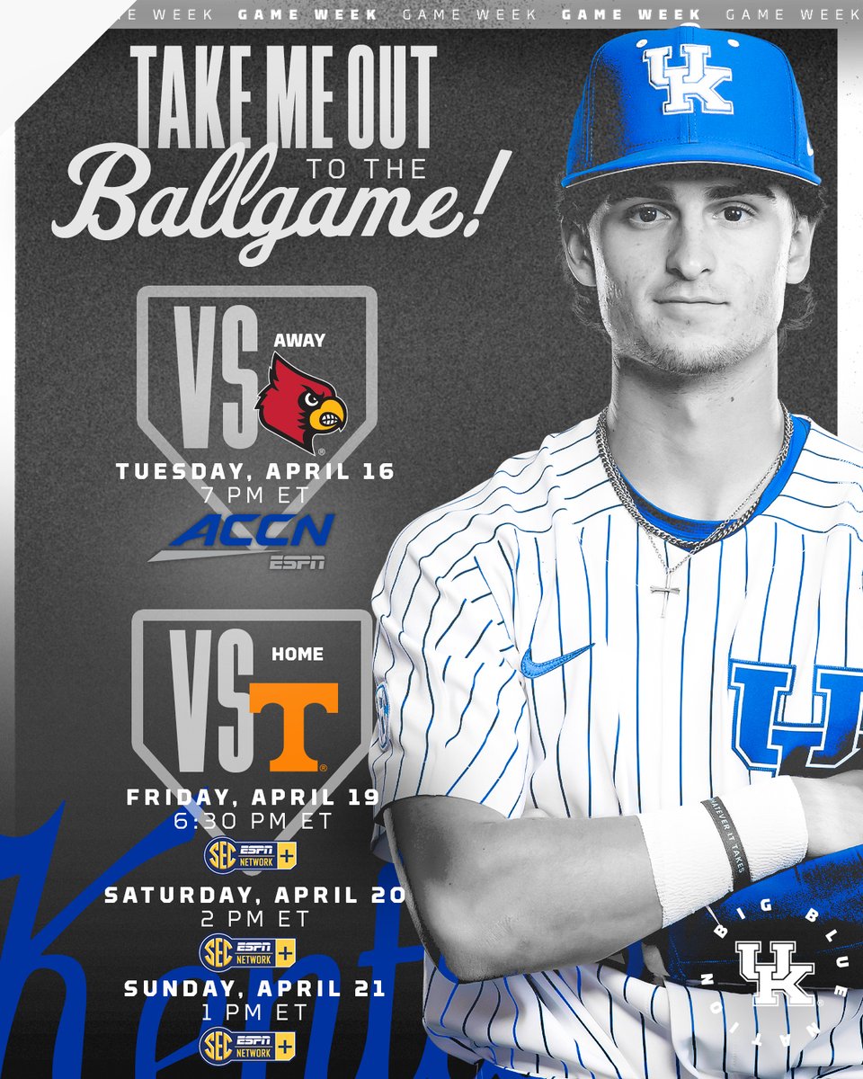 UKBaseball's tweet photo. Your newly No. 3 ranked Cats have a big week on tap and we're going to NEED you at KPP this weekend!

🎫https://t.co/Vm3CaOcaVg https://t.co/7yCC2PTtIH