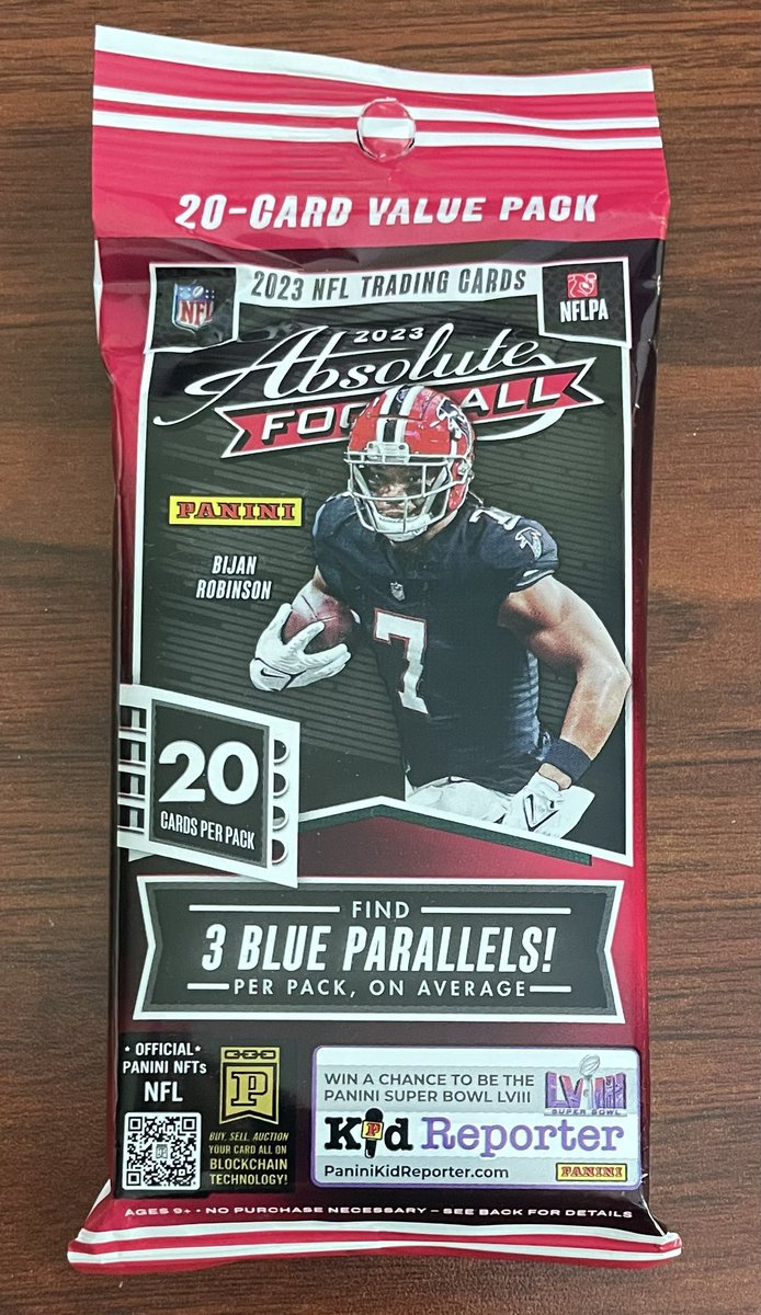 💥 FREE Giveaway!! 💥 We are giving away a #free pack of 2023 Absolute football to a lucky winner this Sunday, April 21st. To enter: 1. Follow @GallantCards 2. Retweet this post! That’s it! 👍🏼 @HobbyConnector @TheHobby247 @Hobby_Connect #thehobby  #TheHobbyFamily