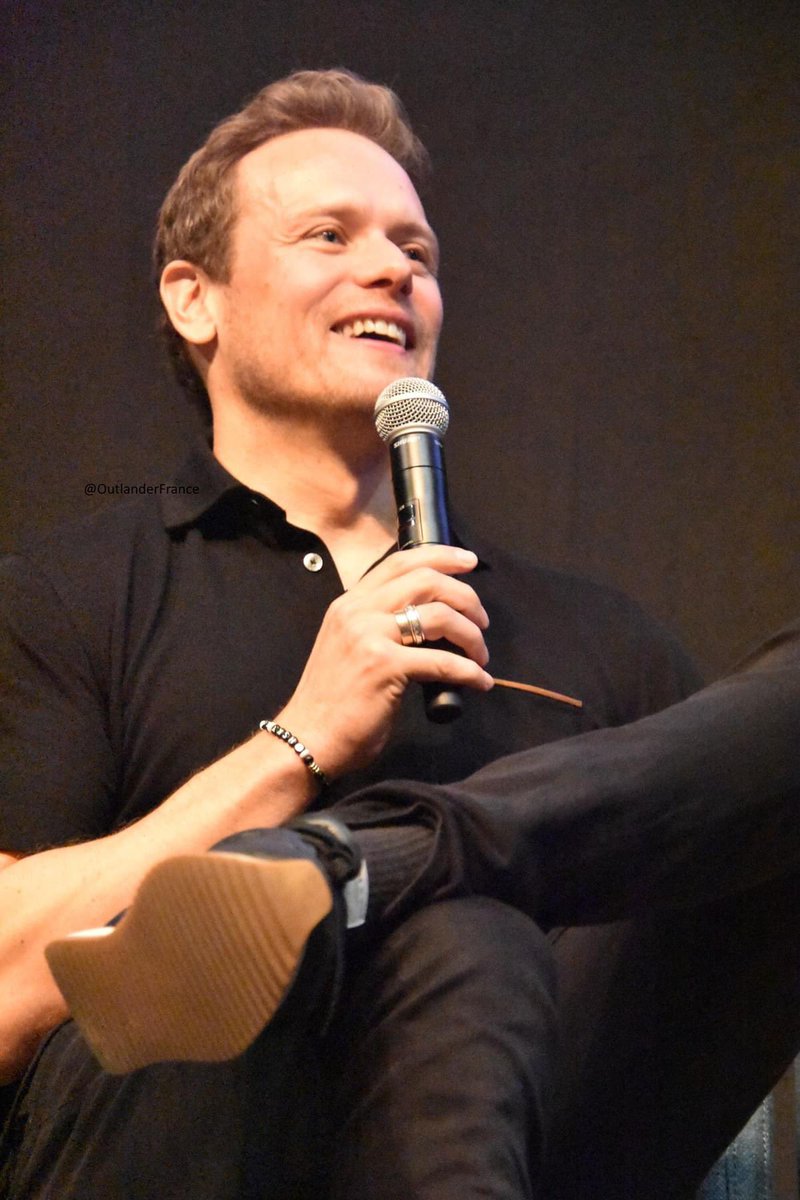 #SamHeughan at the #landcon6 convention this weekend @TheLandCon