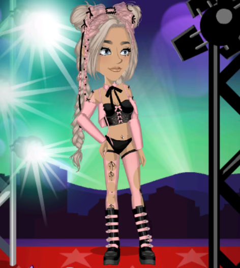 MspElites's tweet photo. Coachella may be over but, The Elites are still reminiscing ☀️ Check out this Lana inspired look by our very own @KuraTonic ✨ Please let us know if you need WL help! Feel free to change the pink!! https://t.co/hhOzCtBlA2