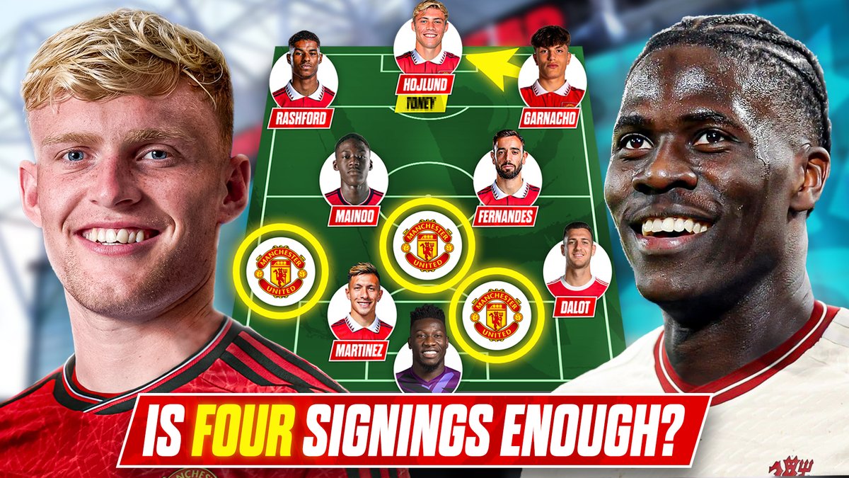 NEW VIDEO: Rebuilding Manchester United's Squad 2024/25 Under INEOS We take a look at Manchester United's squad following David Ornstein's comments about the 4 key positions INEOS want to strengthen. Would 4 signings be enough to rebuild the squad this summer? Let's explore.…