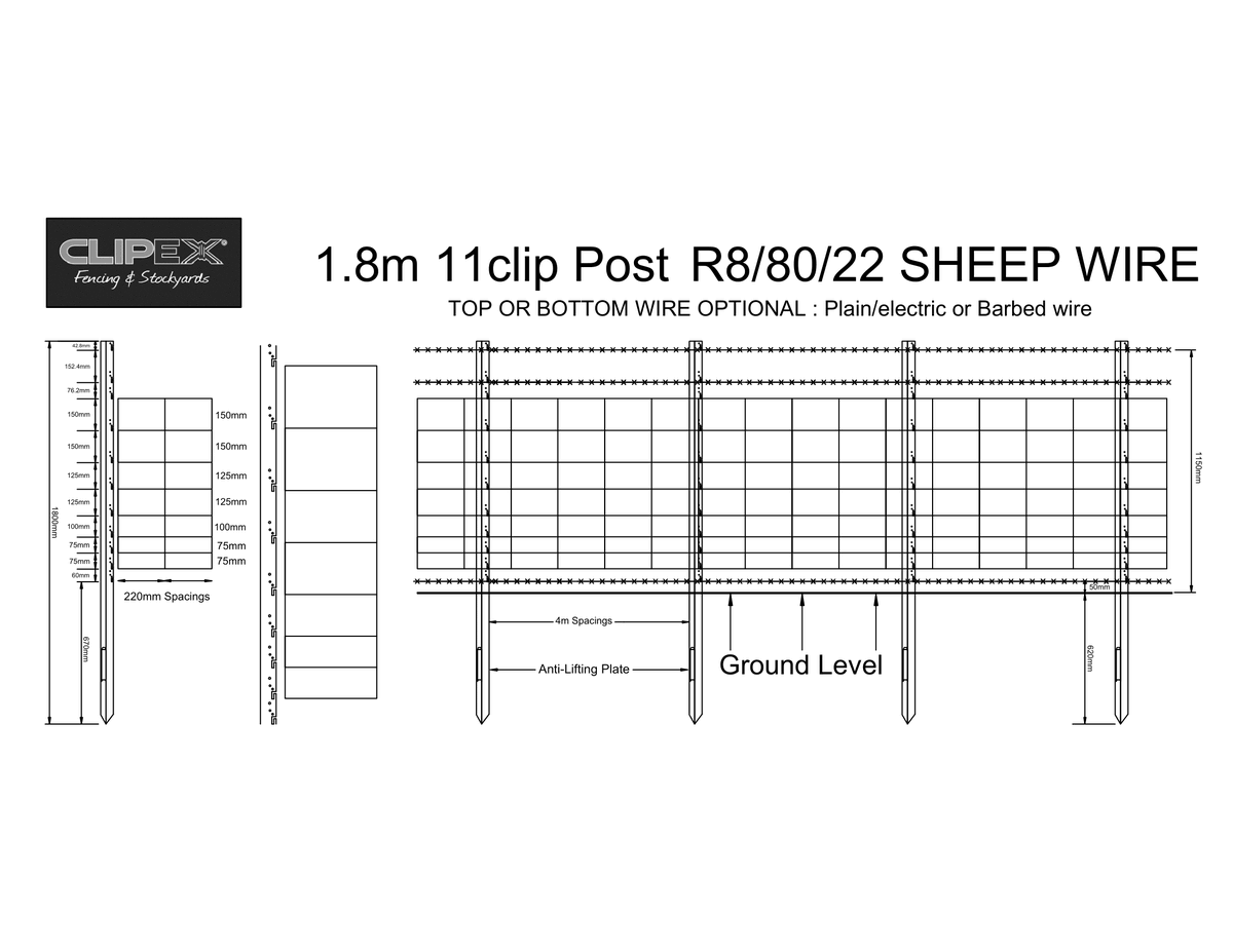 ClipexEurope's tweet photo. The ideal wire mesh for sheep, deer, horse, &amp; solar farm fencing to be paired with Clipex fence posts. 
Get a Quote online - https://t.co/BUkaTchZHJ or  Call 065 670 3351 to secure your order today.
#clipexfencing #clipexfencingposts #sheepwirefence #sheepfarming https://t.co/aQjxgMvwEl