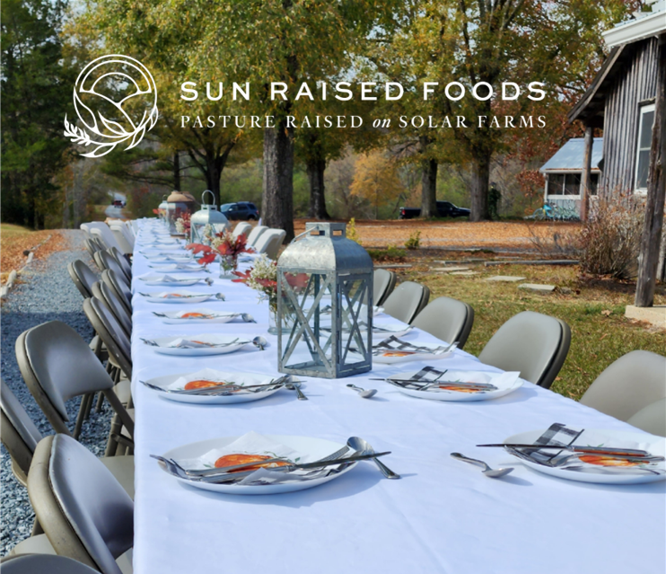 If you missed last week's event, you still have time to sign up for our farm to table event at Montgomery Sheep Farm this Saturday. 
sunraisedfoods.com/events1/msfspr…

#farmtotable #solarsheep #montgomerysheepfarm #localfood #meetnewfriends #youknowyouwantto