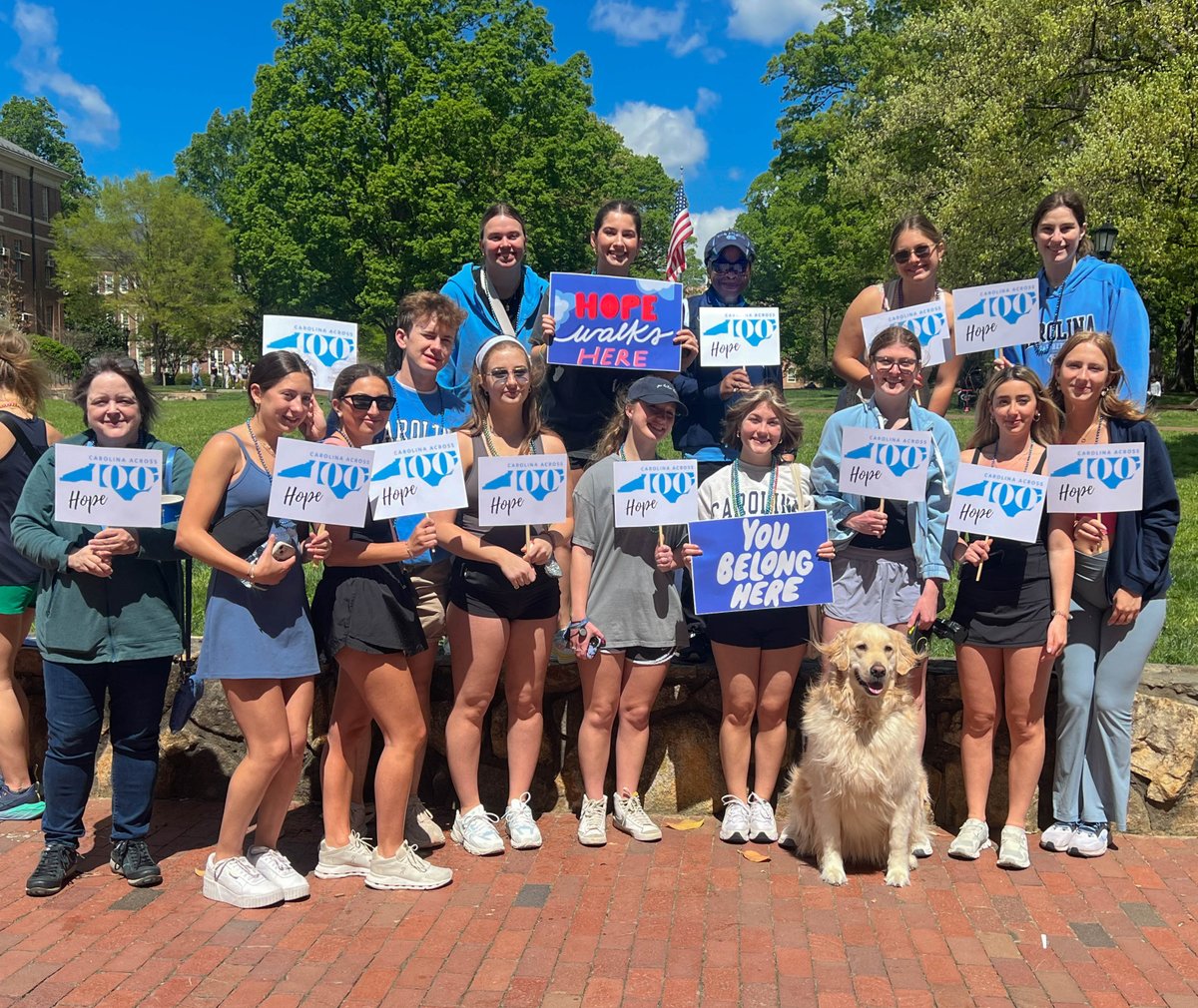TY to everyone who came out to support the @UNC student-led Out of the Darkness Walk, raising awareness about #SuicidePrevention - and bringing hope to our campus community! Watch for a recap of this moving event, coming soon from #CarolinaAcross100: bit.ly/3OFgEDu