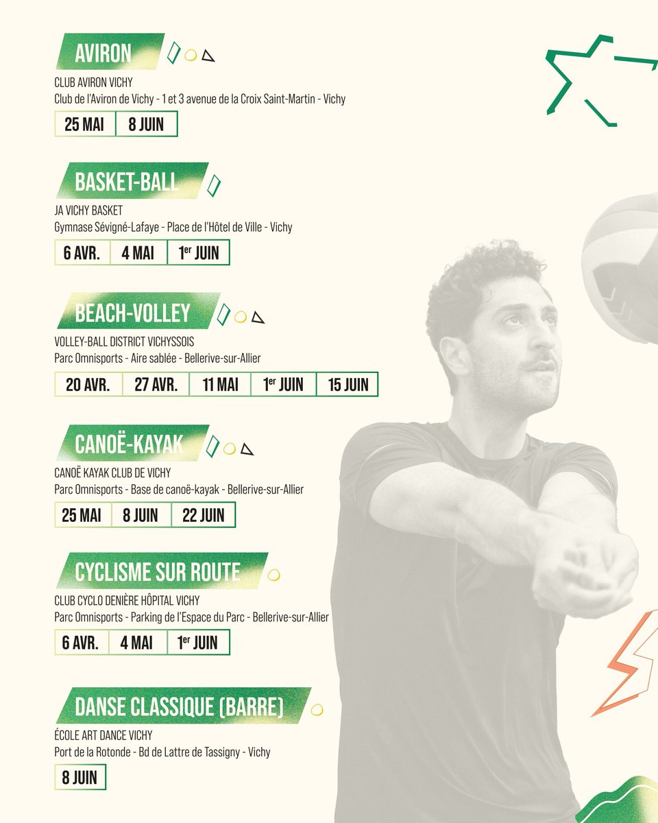 [#SportCaMeDit] 👟 Envie de découvrir une activité physique gratuitement les samedis ? Voici le programme ! 👉 Inscriptions sur swll.to/SportCaMeDit