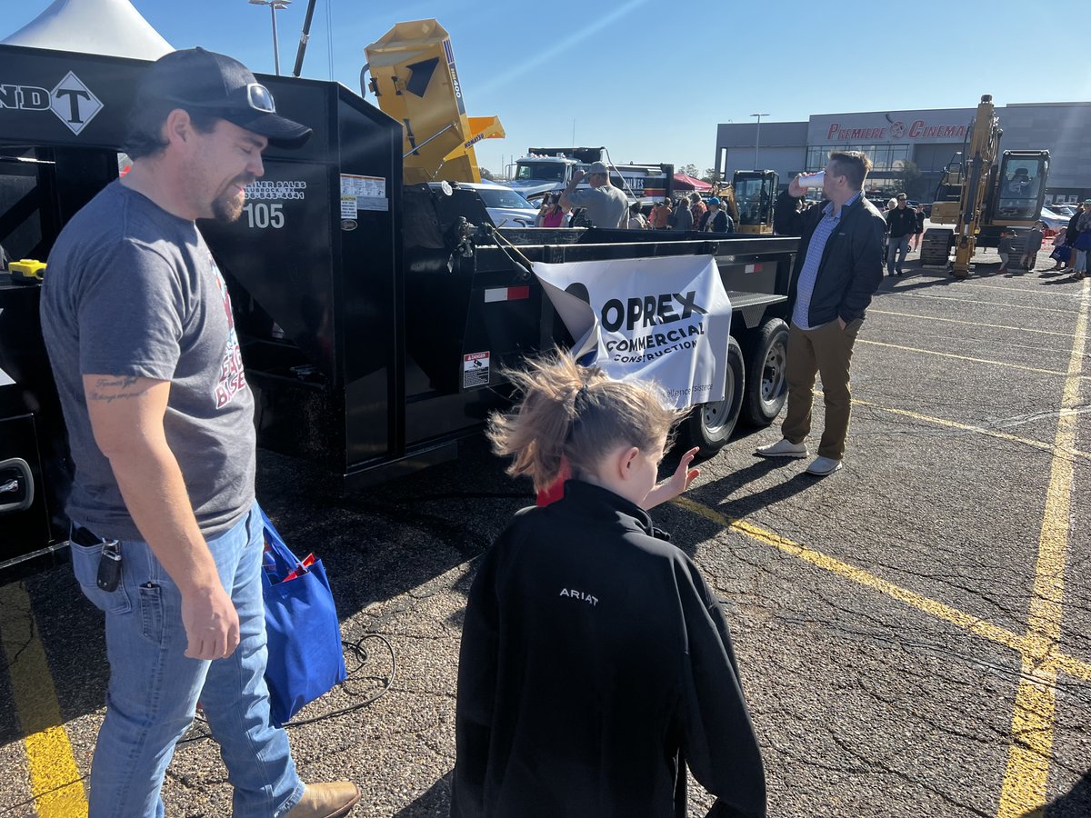 OPREX Construction was proud to be a sponsor of the Junior Leagues Touch-A-Truck event on Saturday! It was a great event for the community! #Lubbock #OPREX #TouchaTruck