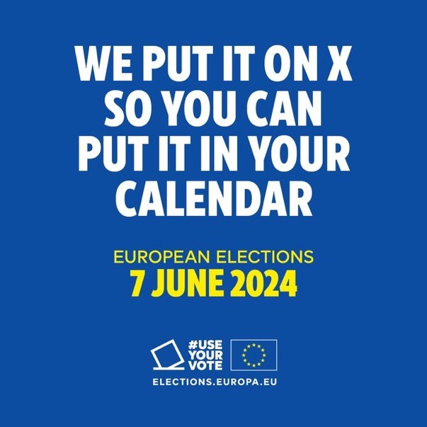 🤝 Together and united we can make real progress and face current and future challenges. In the upcoming @Europarl_EN elections #UseYourVote! Put the date in your calendar and spread the word! 🫵🗓️ Find more information on the #EUElections2024 at: elections.europa.eu