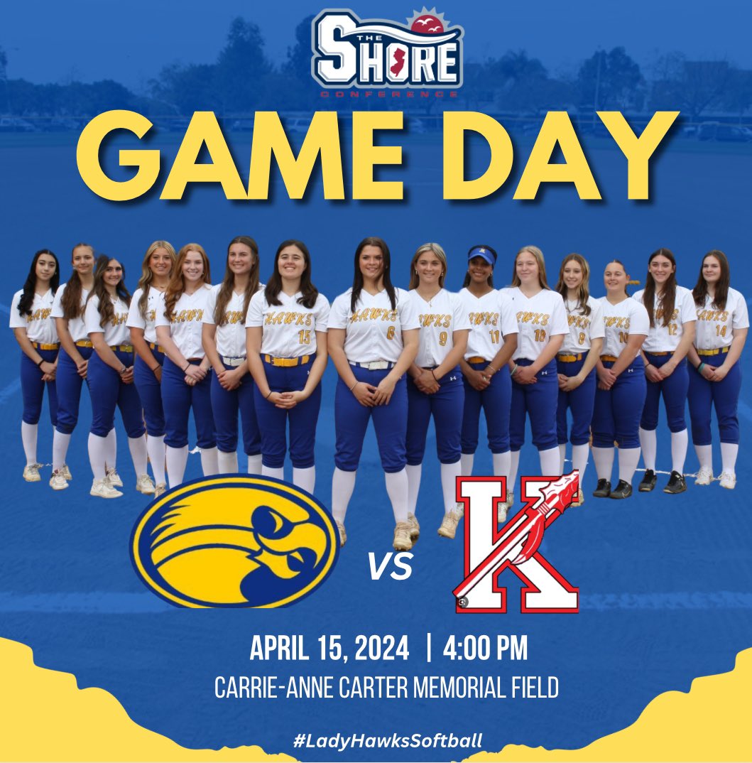 🚨Game Day HOME vs Keyport! 🚨

Come out and support your Lady Hawks! 💪🏻🥎

<a href="/MTHS_Sports/">Manchester Twp. H.S. Sports Updates</a> @MTSDCurriculum <a href="/MTHSboosterclub/">Manchester Township High School Booster  Club</a>