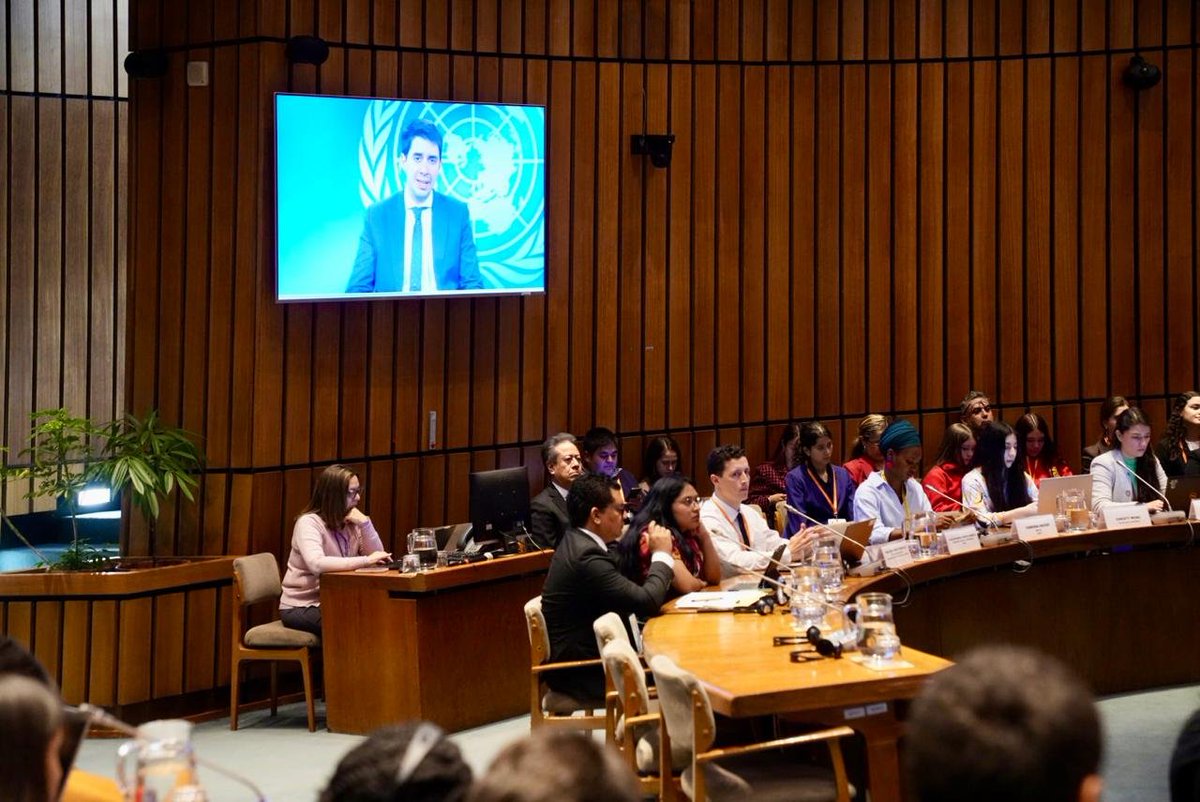 Niñas, niños, adolescentes y juventudes de #AméricaLatina y el #Caribe presentan sus visiones en torno a la #Agenda2030 en el Foro anual de #JuventudesALC20230 que se realiza en la sede de la #CEPAL en 🇨🇱 en el marco del #ForoALC2030 (15-18 abril).
🔴bit.ly/4cTCH4E