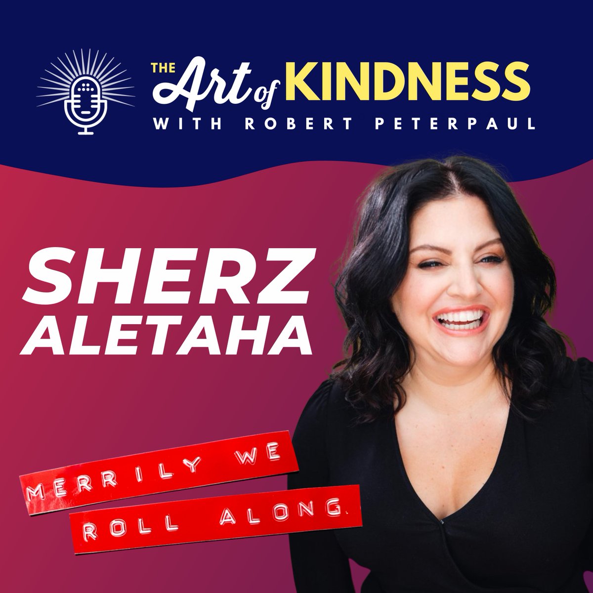 Sherz shares! Roll into this week with Broadway's Sherz Aletaha on The Art of Kindness podcast during the ECLIPSE, as she chats: 🎭 @MerrilyOnBway 🤩 meeting Meryl Streep ❤️ bringing her authentic self to roles Tune in now wherever you listen 🎙️ bpn.fm/TheArtOfKindne…