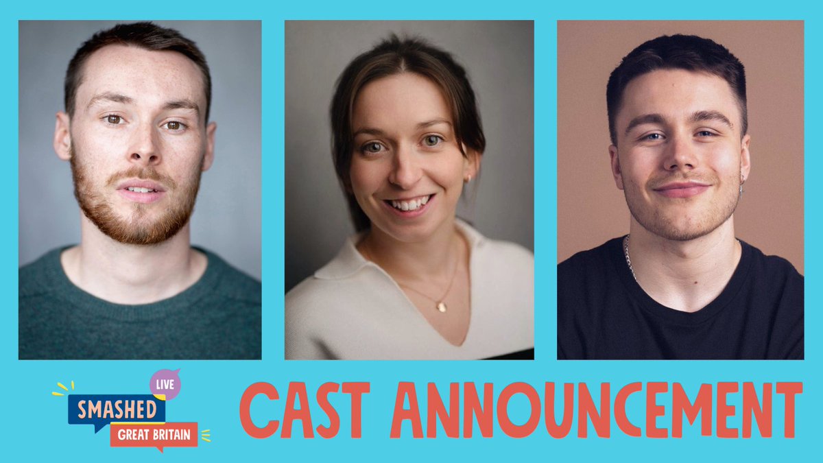 #castannouncement: Harri, Maggie and Charlie are bringing #SmashedLive alcohol education experience to students in London next week, tackling underage drinking with positive thinking!