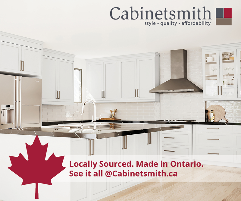 cabinetsmith's tweet photo. It's #earthmonth - what better time to let you know about our locally sourced and manufactured cabinetry. 
We build and ship locally to dealers across Ontario, sourcing Canadian materials first! #supportlocal
+ Impression doors are made of 99% post industrial #recycled materials. https://t.co/EquZsQ2B2e