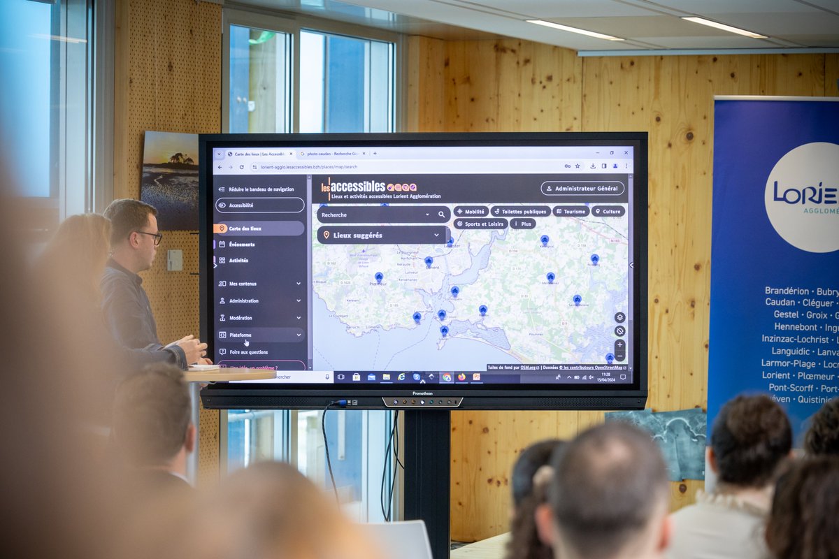 💻 Lorient Agglo lance la plateforme "Les Accessibles"
👩‍🦼 Un outil en ligne pour l’accès des personnes en situation de handicap
🏟️ Aux activités de loisirs, sportives &amp; culturelles
✅ Infos, accessibilité, calculateur d'itinéraire

+d'infos 👉 l-a.bzh/9e718

#hitLorient