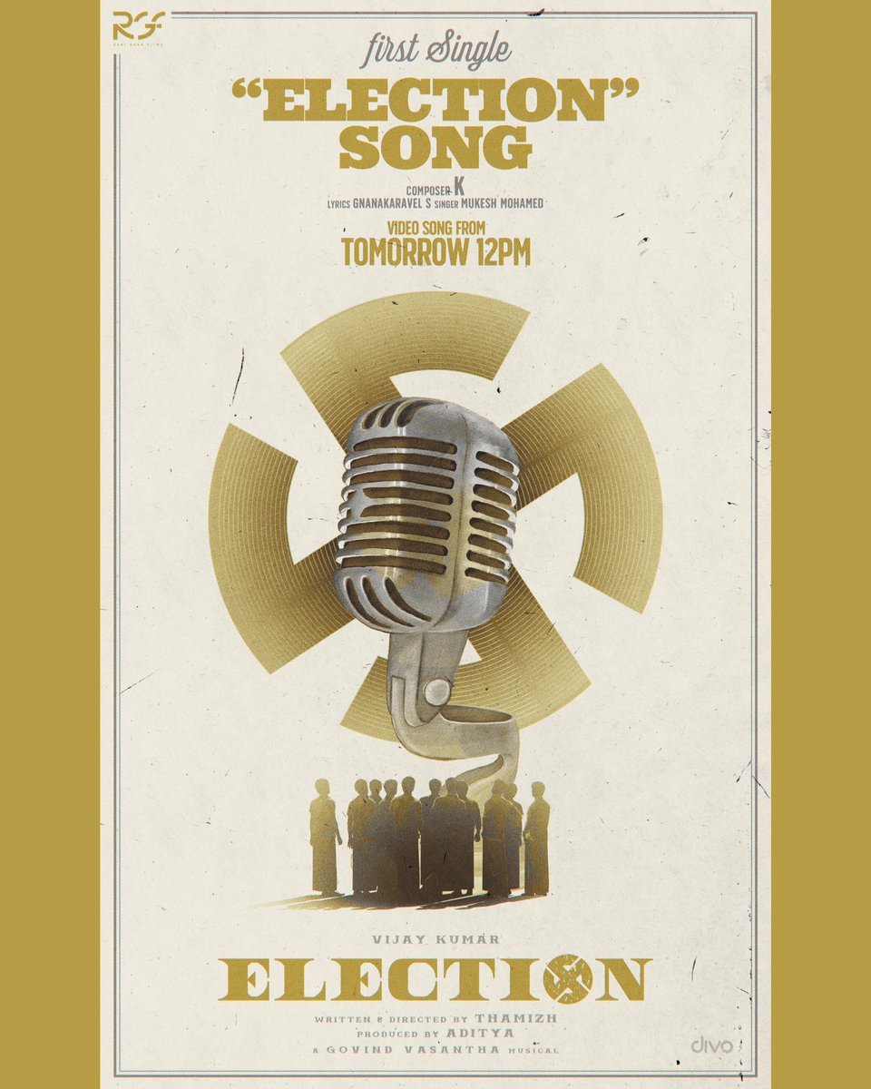 #Election first single from tomorrow 12 PM