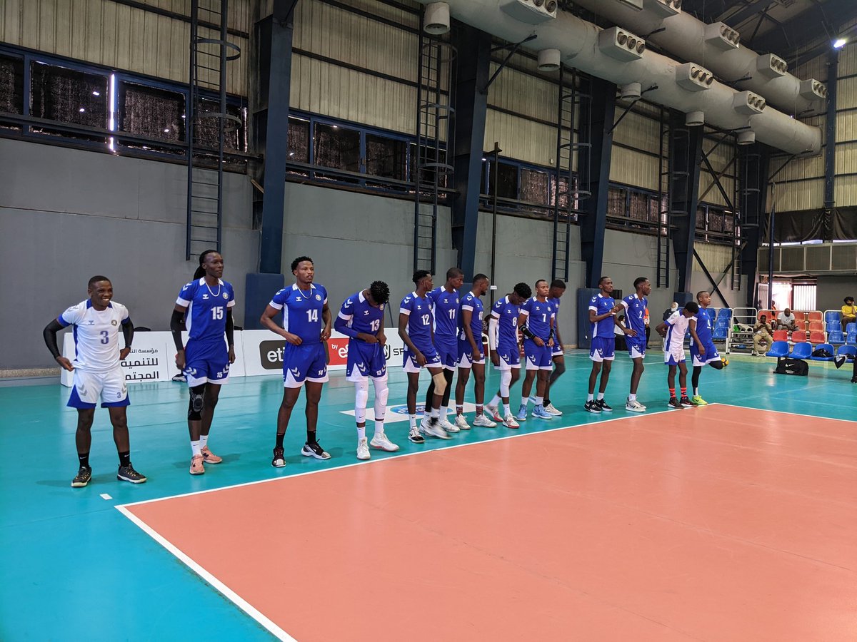 #Rukinzo_Volleyball de la @Burundi_Police participe à la 45è Championnat d'Afrique des clubs champions (Hommes) qui se déroule au #Caire en #Egypte du 14 au 23 avril 2024.