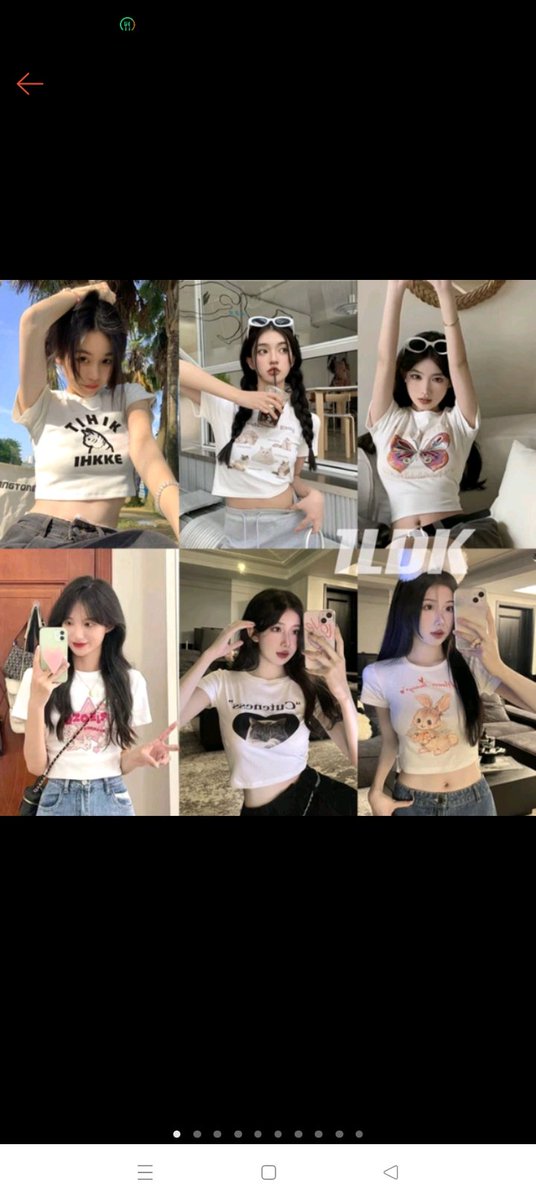 na_thel's tweet photo. 🔊มาจ้าาาา สาวไซส์เล็ก หาเสื้อผ้าใส่ยาก🥰♥️
เสื้อครอป คอกลมแขนสั้น รัดรูป ลายการ์ตูนน่ารัก  ✅59 - 69 
พิกัด🍊
 https://t.co/IqJlvCRkUW https://t.co/bSCN60IQfb