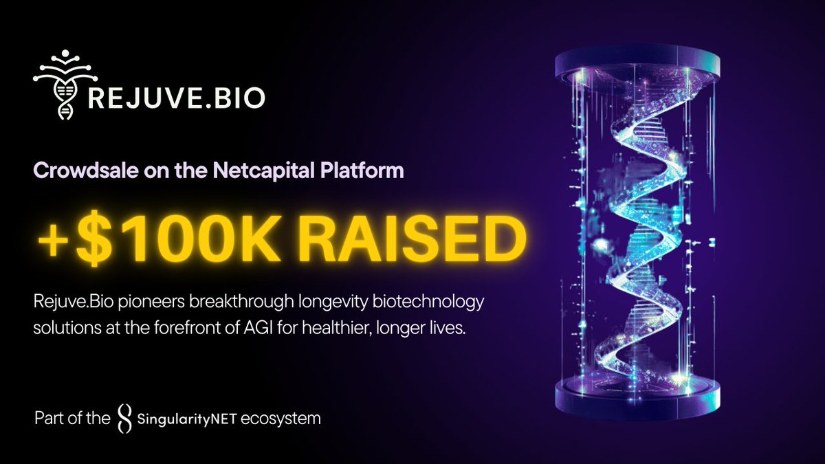 Want to be a part of the future of AI & Longevity? Go to: bit.ly/rjvbcrowdfund