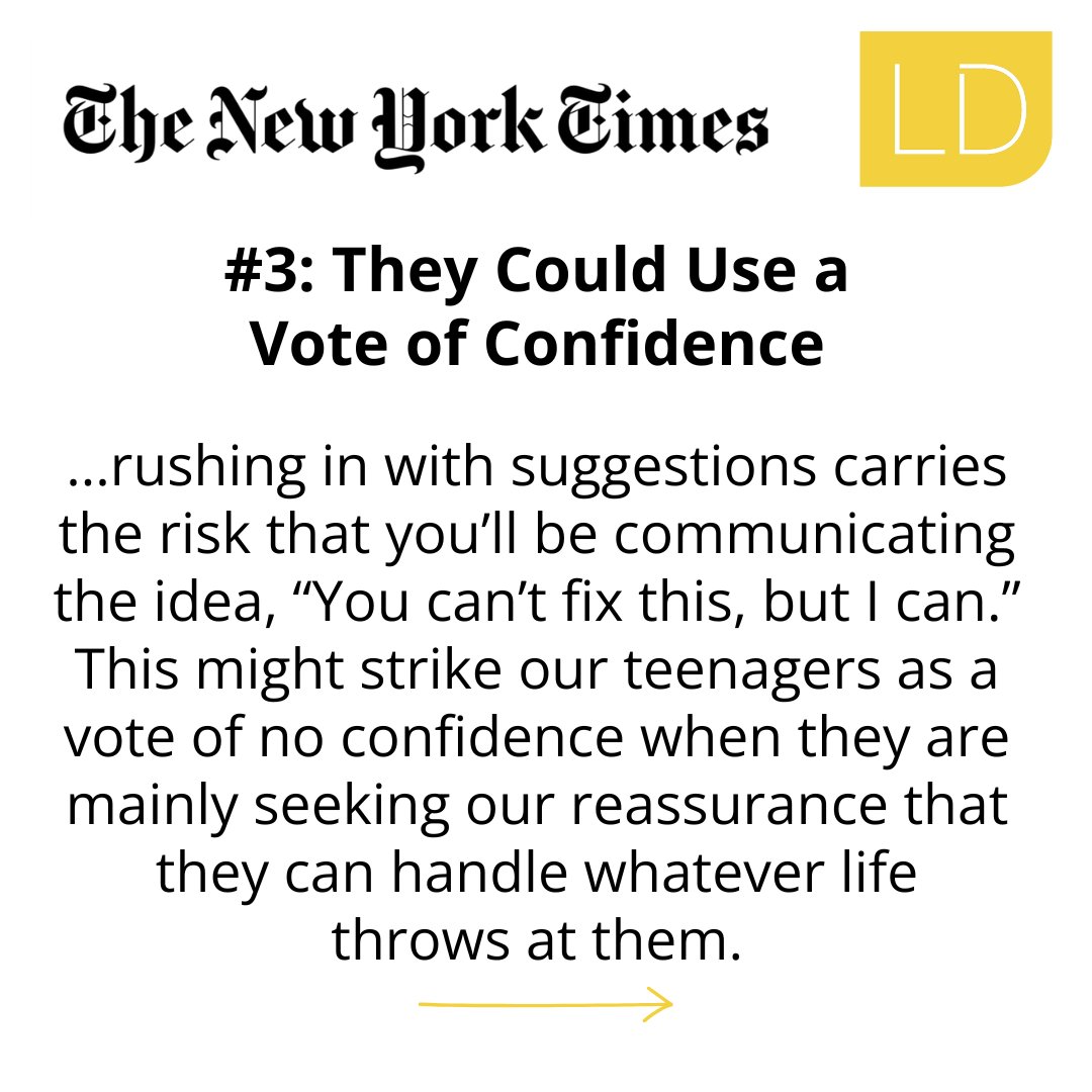 Here is the gift link to a @NYTimes piece about 'Why Teenagers Reject Parents' Solutions to Their Problems' loom.ly/keDbY-4