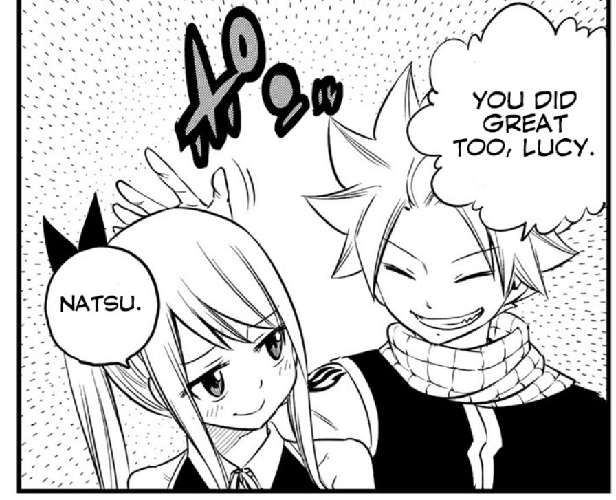 Always smiling and complementing each other #nalu ❤️