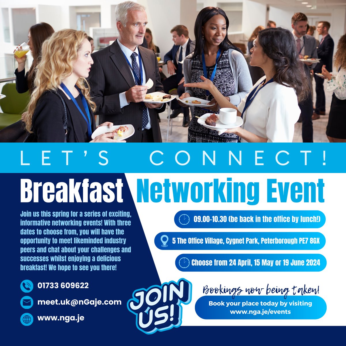 nGaje's tweet photo. Please use the following link to book your place!
https://t.co/Zi4A8kX8SL
We look forward to seeing you soon!
#networkingevent #breakfastevent #connect #employeeengagement #networking #breakfast #freeevent #comeandsayhello https://t.co/kFXUrpwpoB