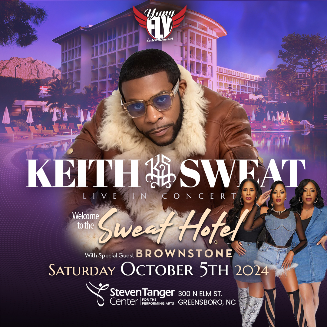 JUST ANNOUNCED: Legendary R&B singer and songwriter, Keith Sweat, is coming to Tanger Center on Saturday, October 5! Tickets go on sale this Friday at 10 a.m. at TangerCenter.com.