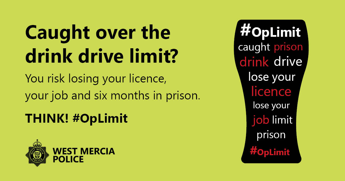 Take a chance on knowing your limit? Alcohol affects everyone differently. Even just one drink could put you over the limit. If you’re planning on driving, don’t drink #DriveDrinkFree #OpLimit #FatalFour