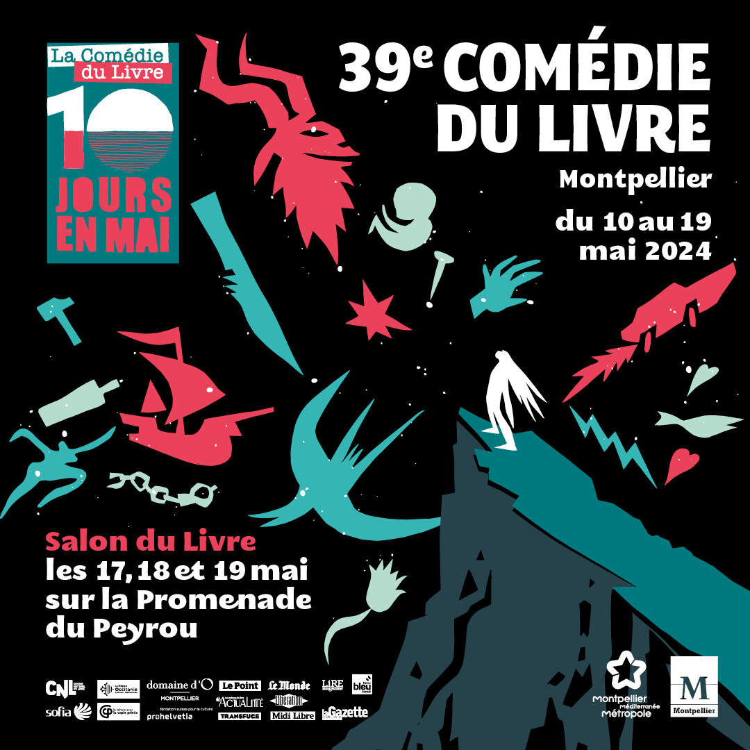 La @ComedieduLivre revient très vite pour une 39ᵉ édition 😍 📌 Territoire de la Métropole, réseau des médiathèques et dans @Heraultinfos. 📆 Le salon du livre se tiendra, les 17, 18 et 19 mai sur la Promenade du Peyrou. 👉 Plus d'infos : 10joursenmai.fr