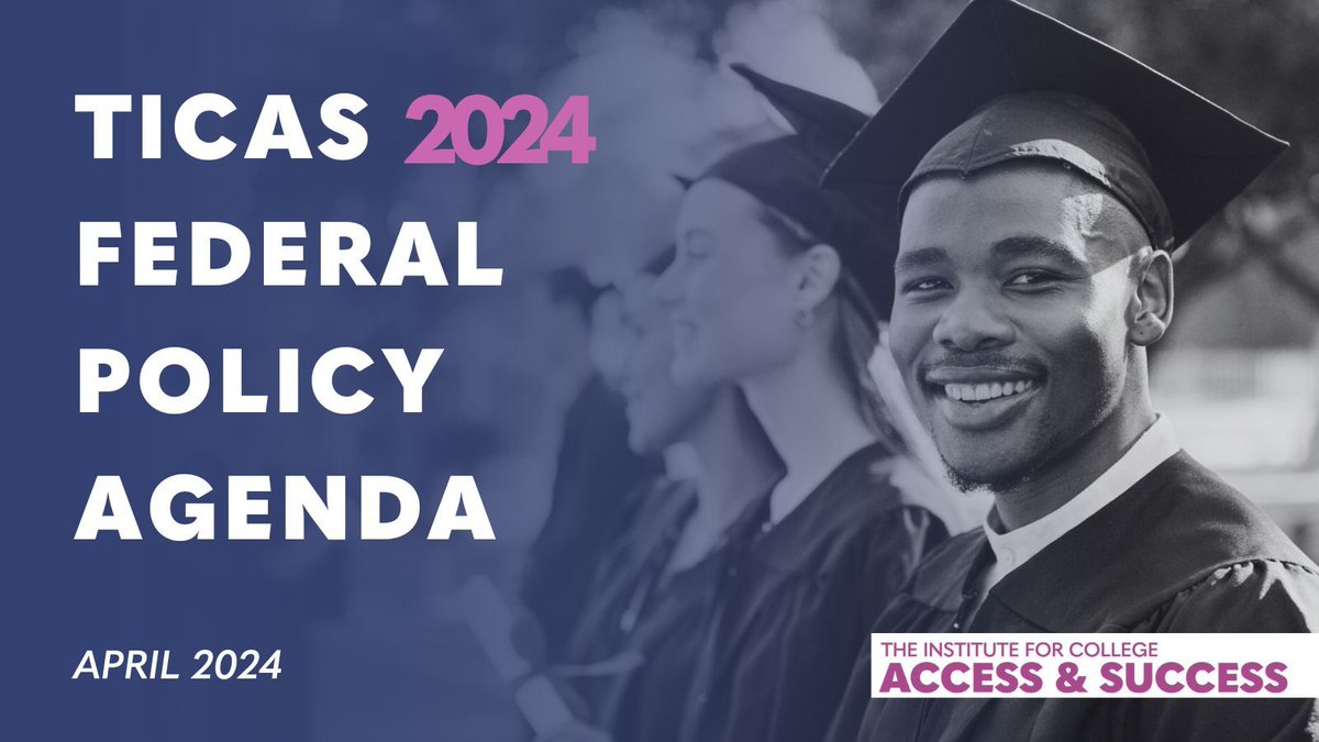 Our 2024 federal policy agenda outlines a comprehensive vision for how policymakers can advance student-centered policies to promote affordability, accountability, and equity to strengthen our nation’s #HigherEducation system. Read it here: buff.ly/3VTu6J1