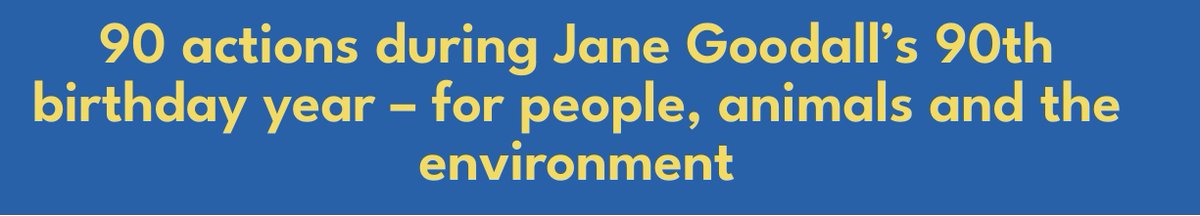 Wirral Home Educators have BIG ambitions for this year - to complete 90 actions in celebration of Dr Jane Goodall's 90th Birthday! 🌱 Roots & Shoots UK 🌱 rootsnshoots.org.uk/blog/2024/04/1…
