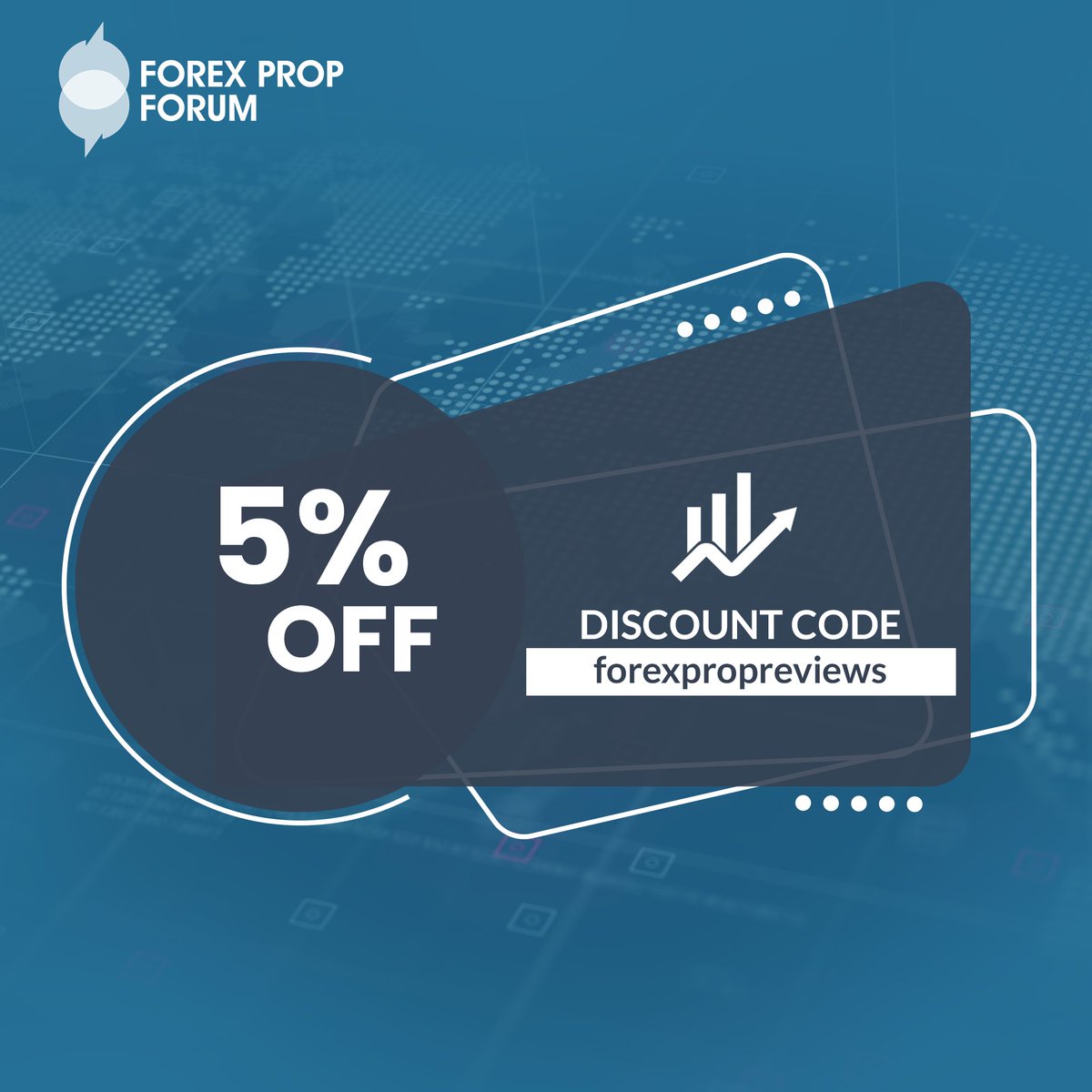 Seize the moment and elevate your trading journey with Lux Trading Firm! 🌟 Don't miss out on this amazing opportunity to enjoy a 5% discount with code 'forexpropreviews'. Take your trading to new heights today! 📈 
#LuxTradingFirm #Discount #TradeForex #PropFirm