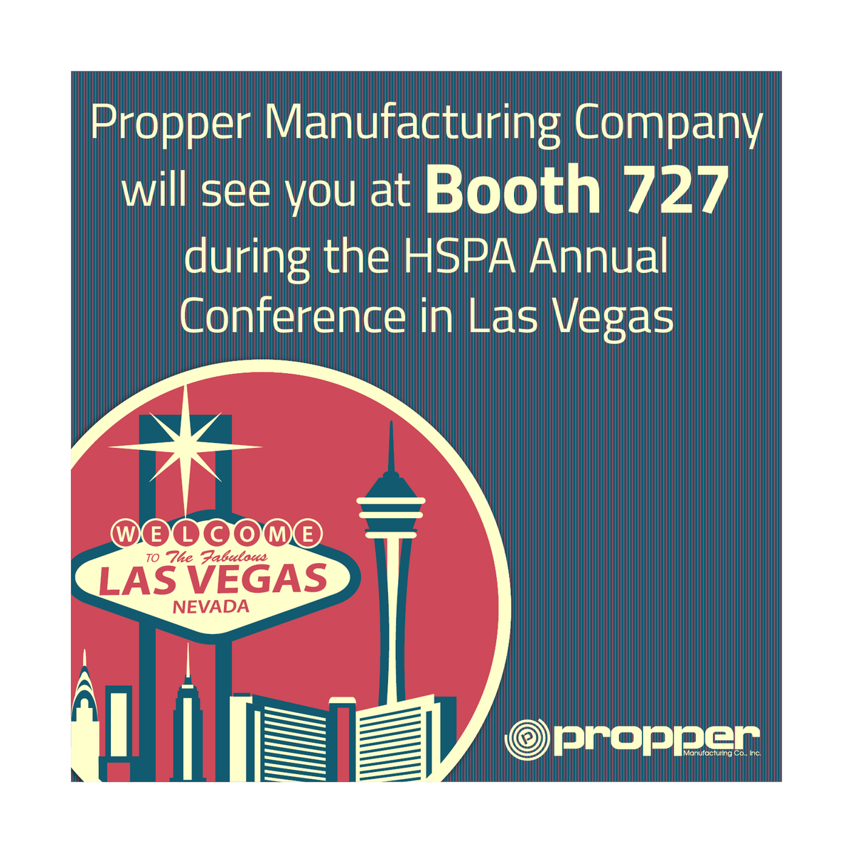 Join us at #HSPAConference for the latest in #HealthcareInnovation & #SterileProcessing. Visit booth 727 to connect with #PropperMfg, explore products, & learn about #PropperAcademy. Let's shape the future together in #LasVegas April 21-23, 2024. #Networking #IndustryLeaders