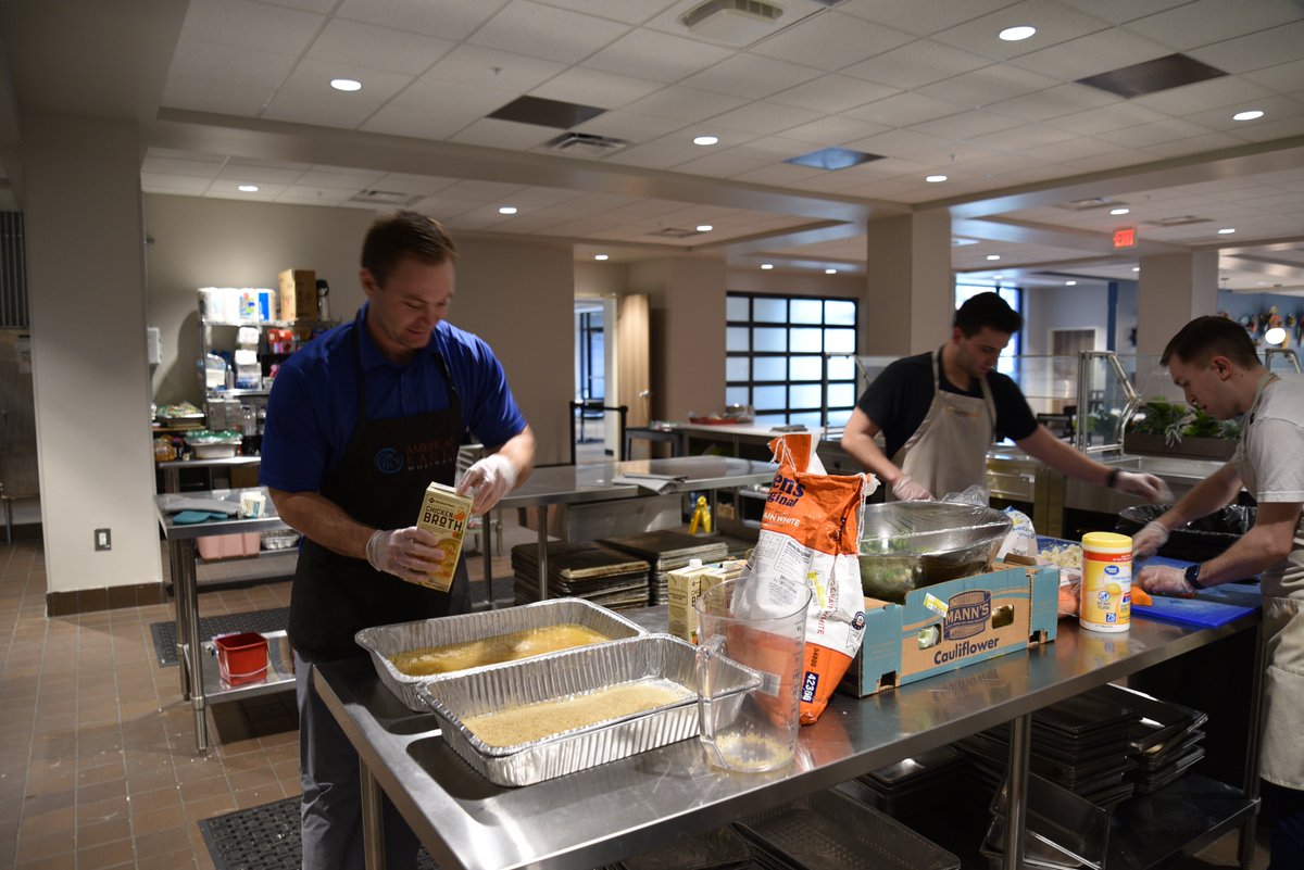 April is recognized as #NationalVolunteerMonth, and CM worked with @RMHCofCentralOH to prepare dinner this past week! How are you giving back this month? Let's celebrate the spirit of volunteering together! 🍽