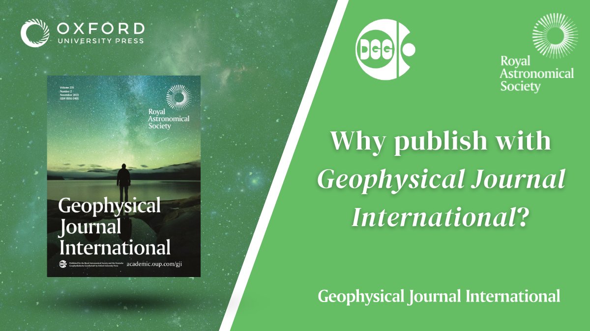 Geophysical Journal International is one of the world's leading research journals in solid-Earth geophysics. It publishes high-quality research papers, express letters and book reviews on all aspects of observational geophysics. Learn more: oxford.ly/4ah8daV