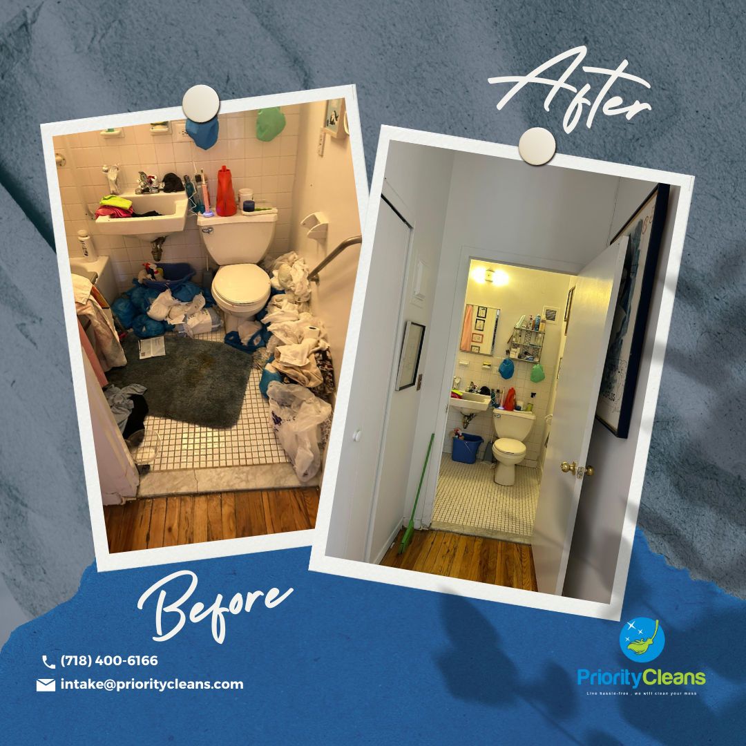 Experience the transformation with our before-and-after cleaning pictures! You won't believe the difference. Why not book us for your next cleaning session? 

#TransformationTuesday #CleanLiving #prioritycleans #cleaninginny #cleaningservices #cleaningtips #cleaningsolutions