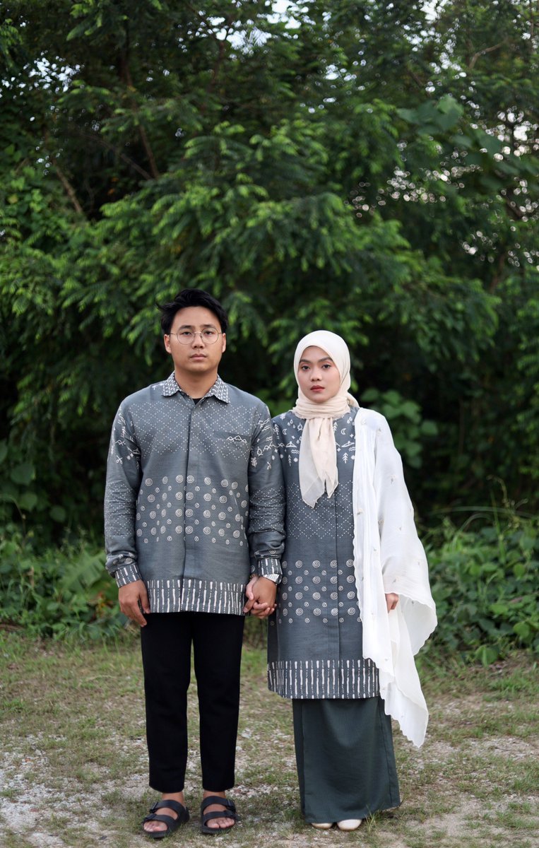 SharmineMerissa's tweet photo. raya version husband & wife π₯ #rayaday2 https://t.co/oB3grDps2X