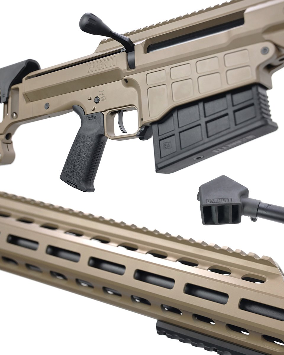 BarrettRifles's tweet photo. Every side is a good side for MRADELR
#barrettfirearms #TheLeaderInLongRange #MRADELR #416barrett #boltthrow #modularity #handguard #heavybarrel #muzzlebrake #longrangeshooting #extremelongrange https://t.co/2DVDNqZX5E