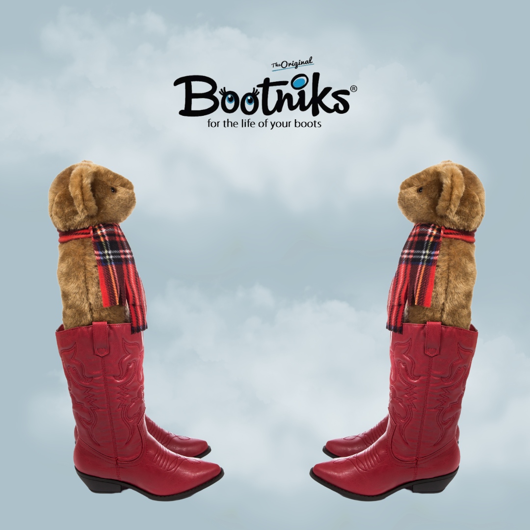 Saddle up for boot perfection with Bootniks! 🌟

Don't let your boots miss out on the love they deserve! Tap the link in our bio to shop now. 

#Bootniks #FallFashion #GiftGiving #limitededition #vermont #handmade #bears #harrison #vermontteddybear #madeinvermont #bootniks #bo...